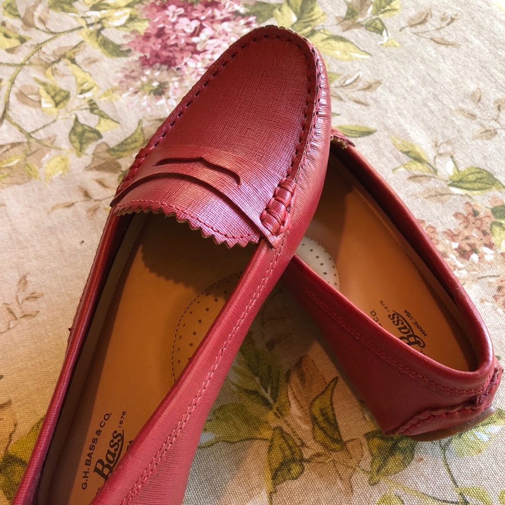 Red Bass Loafers